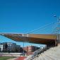 Tribunas en la Pista Vallehermoso