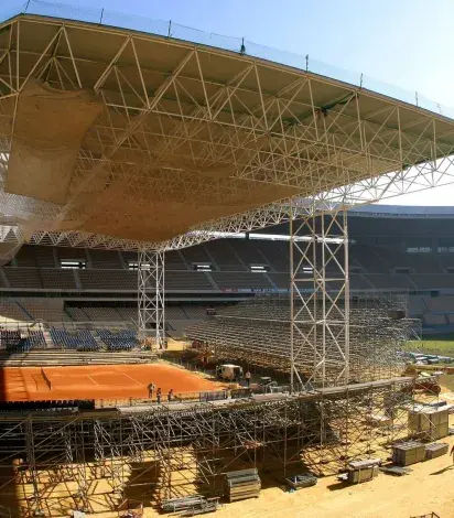 Cubierta Estadio Olímpico Sevilla - Copa Davis