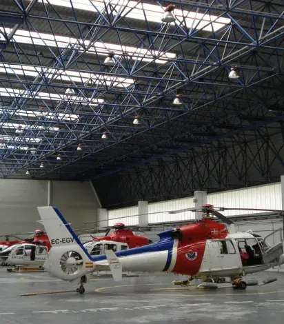 Hangar Helicópteros en Iurreta