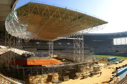 Cubierta Estadio Olímpico Sevilla - Copa Davis