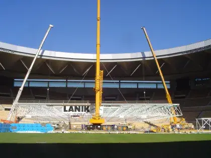 Cubierta Estadio Olímpico Sevilla - Copa Davis