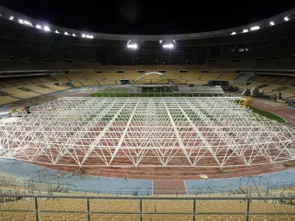 Cubierta Estadio Olímpico Sevilla - Copa Davis