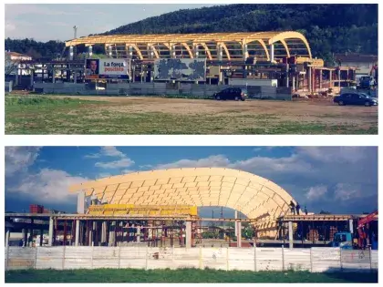 POLIDEPORTIVO EN BESALU ( GERONA )