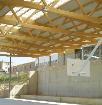 POLIDEPORTIVO EN SAN LLORENÇ DE HORTON